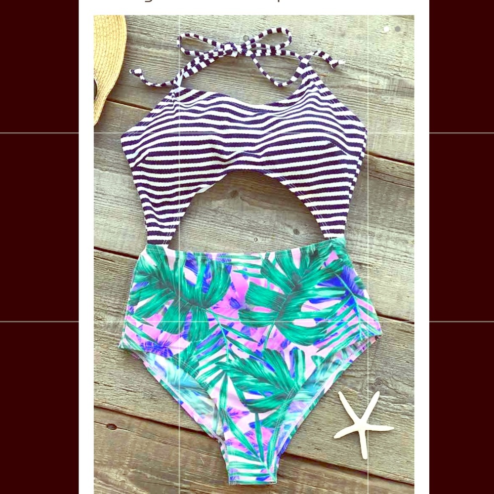 One piece swimsuit